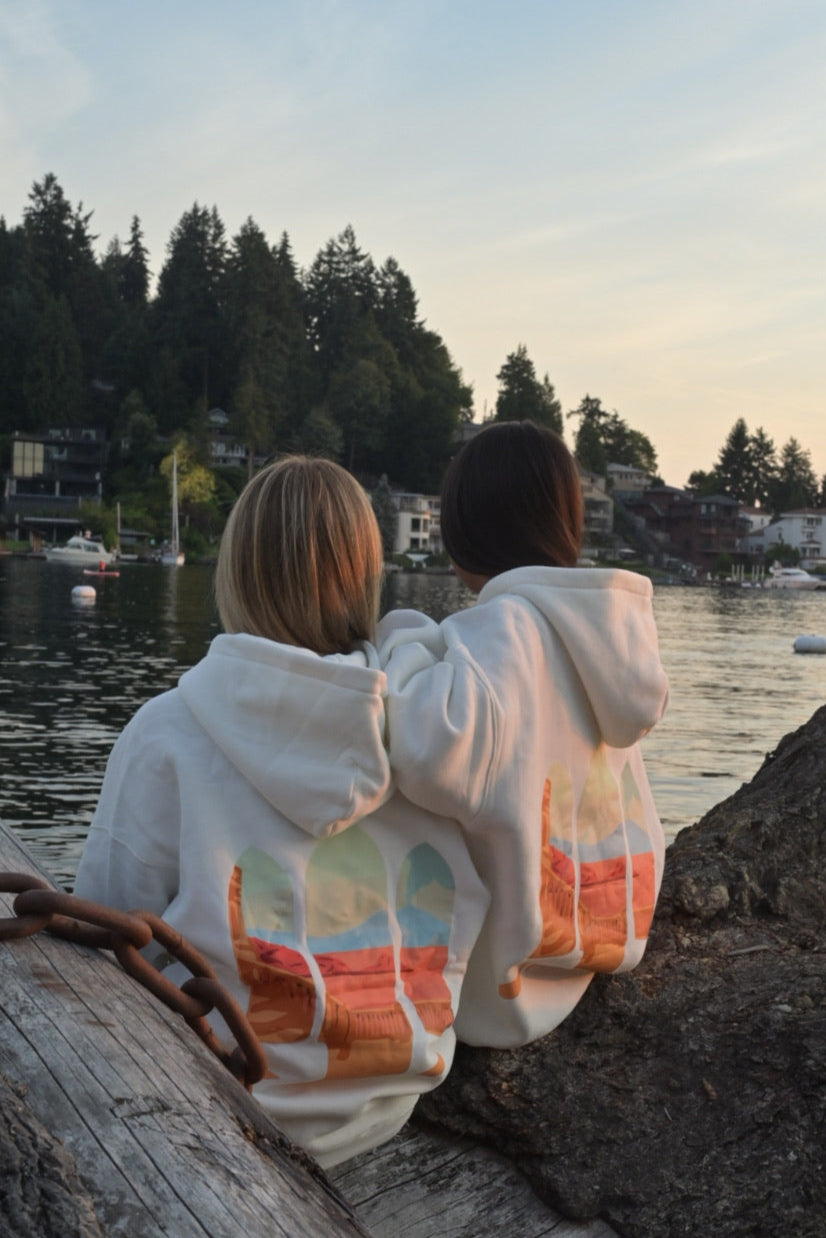 988 Find Your Peace Embroidered Hoodie